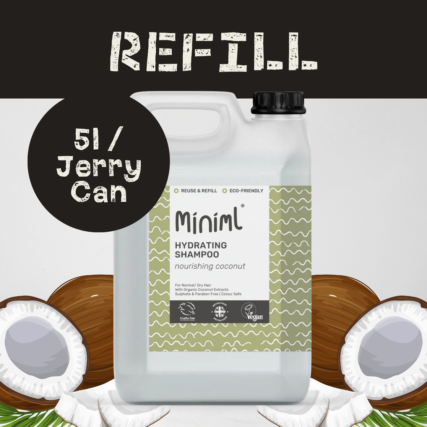 Nourishing Coconut - Hair Shampoo - Refill