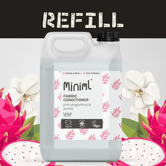 Fabric Conditioner - Pink Drangonfruit + Orchid - Refill