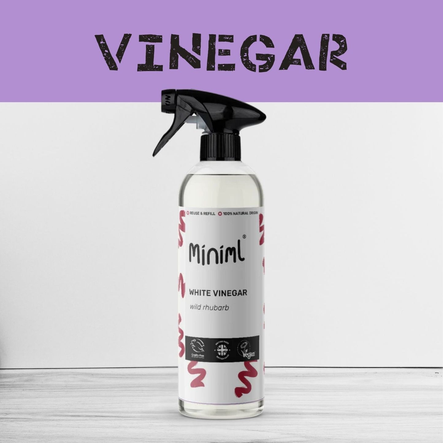 White Vinegar - Wild Rhubarb