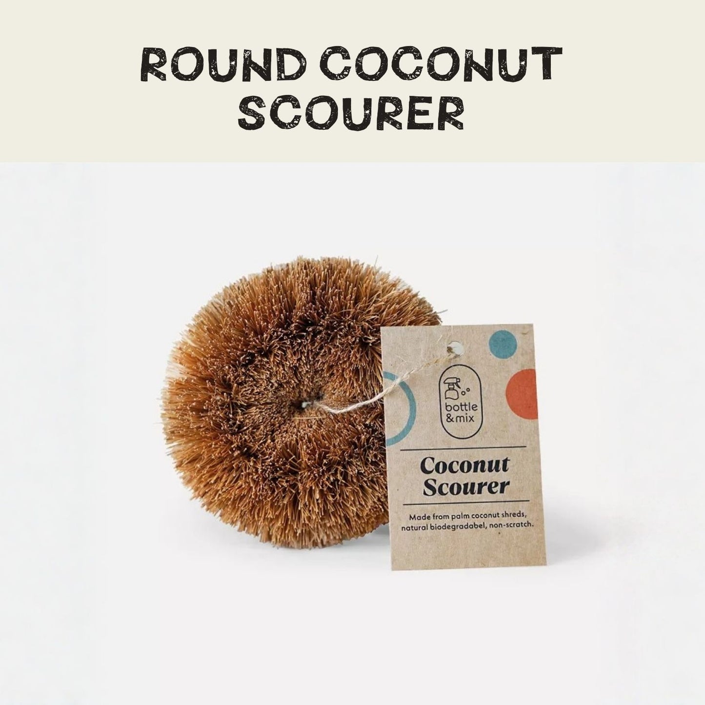 Round Coconut Scourer