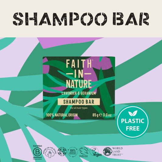 Shampoo Bar - Lavender & Geranium - All Hair Types