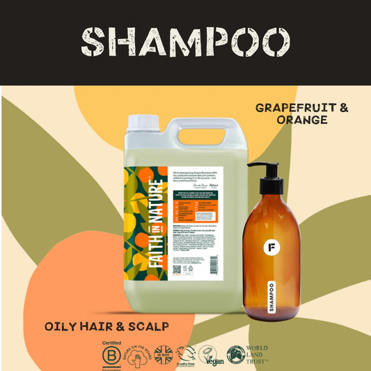 Grapefruit + Orange - Shampoo - Oily Hair & Scalp