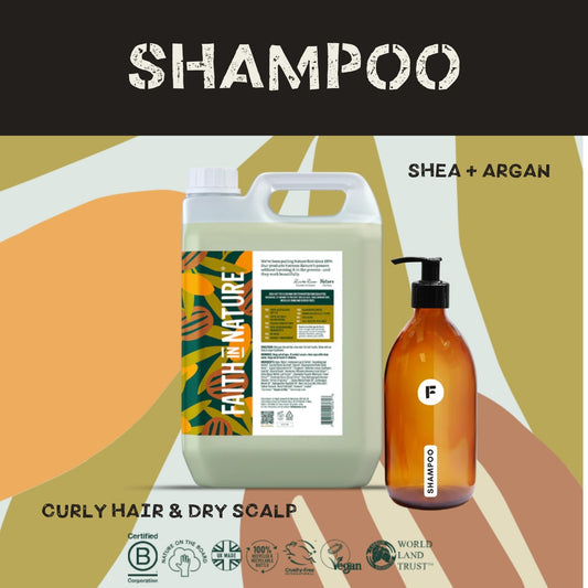Shea + Argan - Shampoo - Curly Hair & Dry Scalp