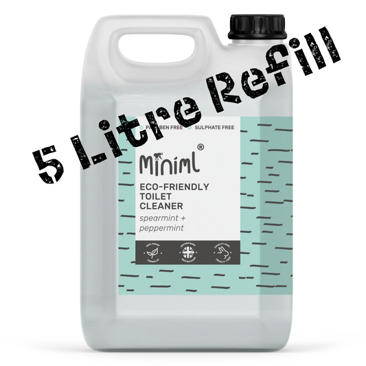 Toilet Cleaner - Spearmint & Peppermint -  5L Jerry Can Refill