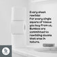 Unwrapped Bamboo Toilet Paper