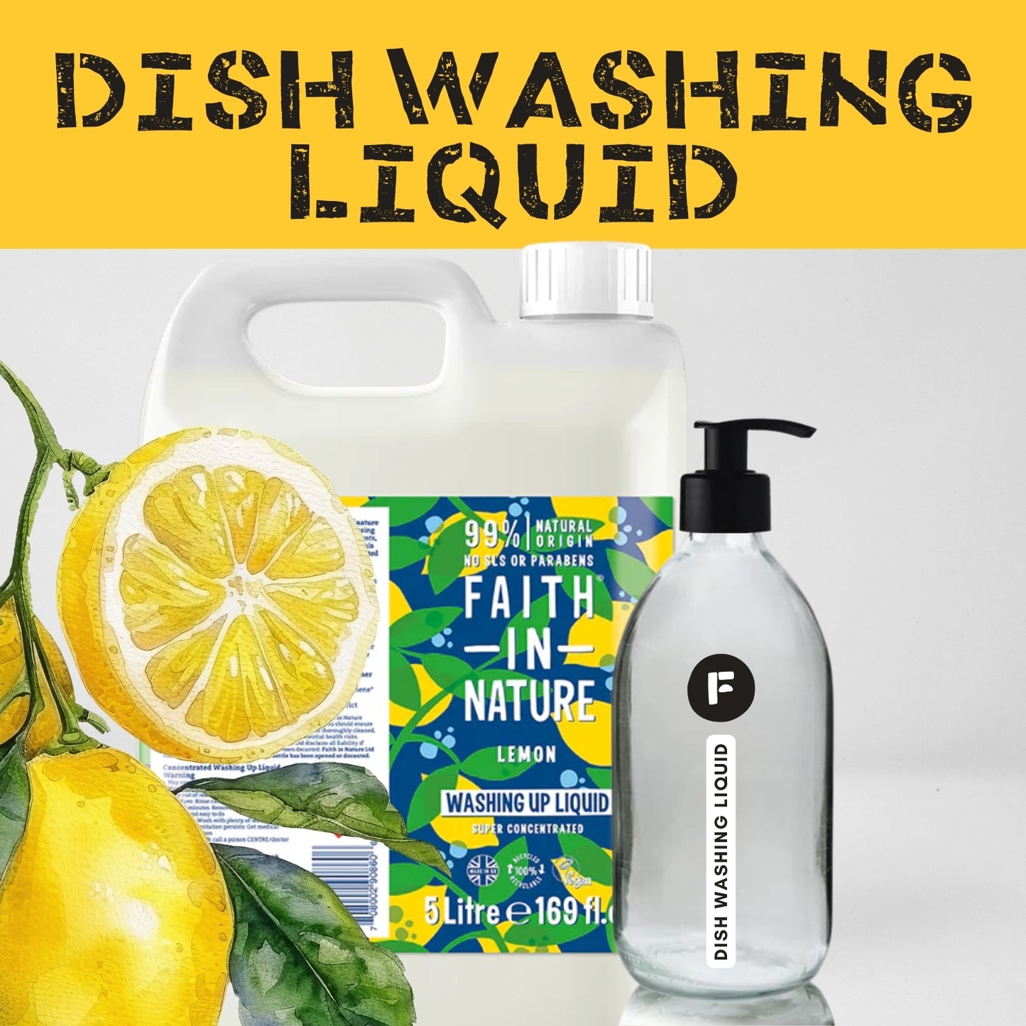 Washing Up Liquid - Lemon
