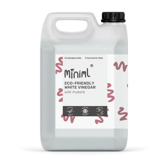 Eco White Vinegar - Wild Rhubarb - 5 Litre Jerry Can