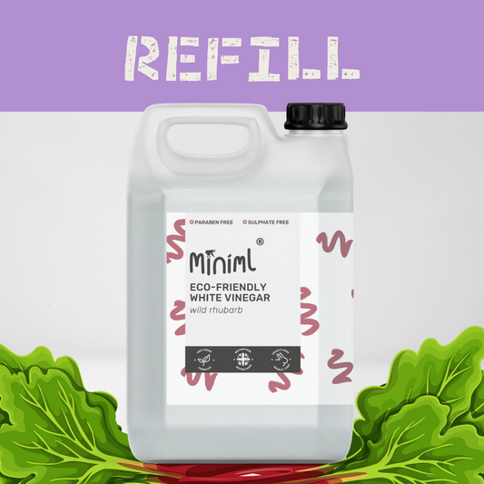 Eco White Vinegar - Wild Rhubarb - Refill