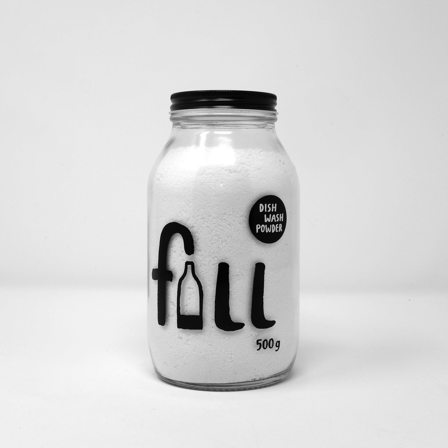 Dishwasher Powder by Fill - 500G Glass Jar