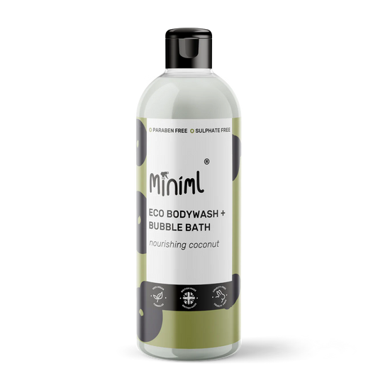 Bodywash & Bubble Bath - Nourishing Coconut - 500ML PET Bottle with Flipcap