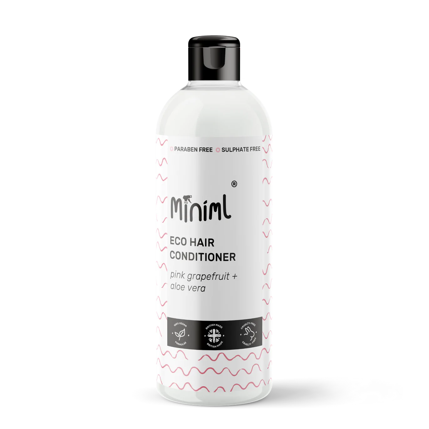 Hair Conditioner - Pink Grapefruit & Aloe Vera - 500ML plastic flip cap