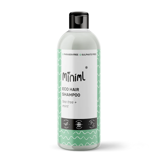 Hair Shampoo - Tea Tree & Mint - 500ML Plastic Flip Cap