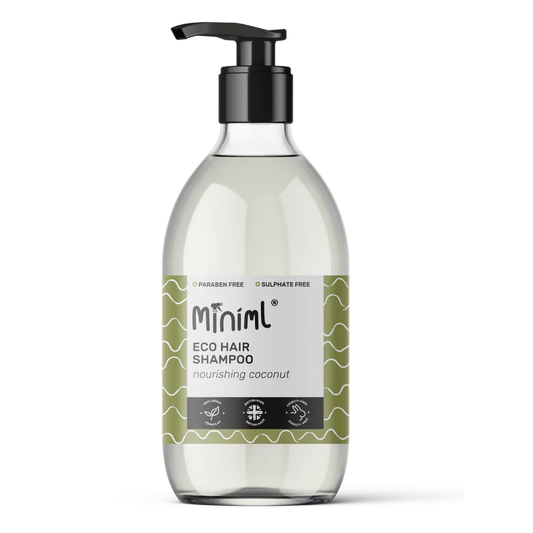 Hair Shampoo - Nourishing Coconut - 500ML Glass pump dispenser