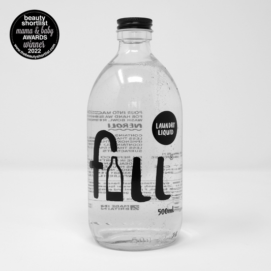 Laundry Liquid by Fill - Neroli - 500ML Glass Bottle