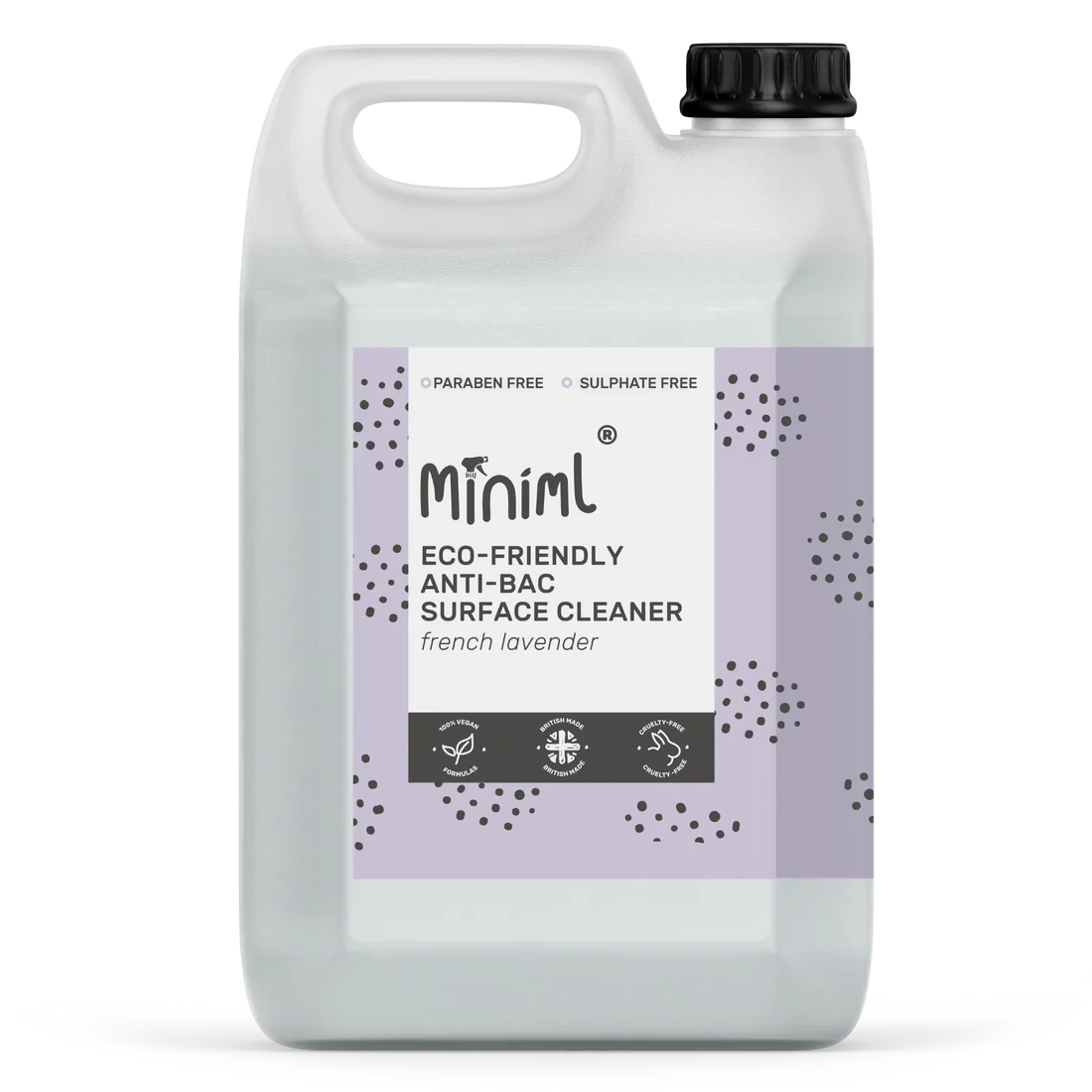 Anti-Bac Surface Cleaner - French Lavender - 5L Jerry Can